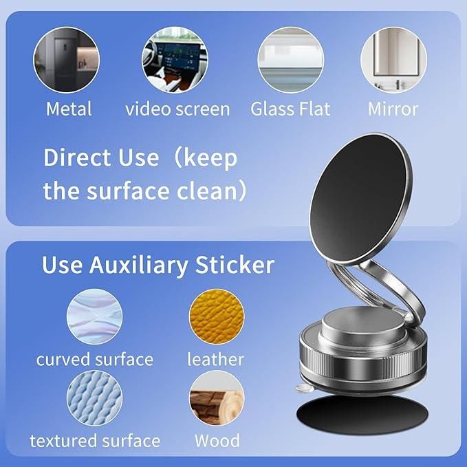 Vacuum Absorption Magnetic Bracket - Zaporia Store