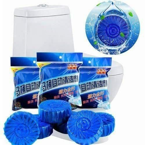 Toilet Cleaning Tablet-Toilet Deodorizer Bathroom Cleaner Tablet Pack of 1 (10pc) - Zaporia Store