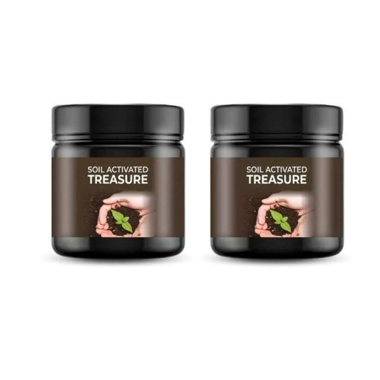Soil Activated Treasure Premium Soil Activator 200gram (Pack of 2) - Zaporia Store