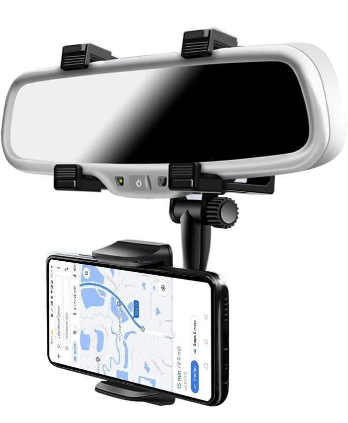 Rearview Mirror Phone Holder for Car - Zaporia Store