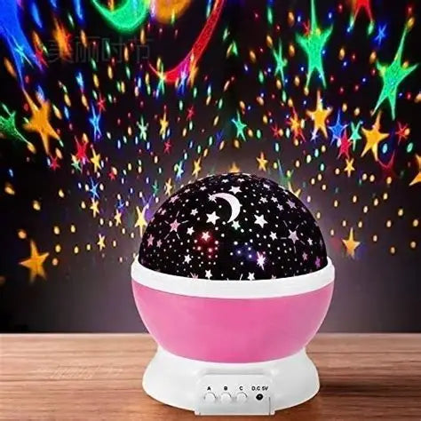Star Master Rotating Night Light – LED Starry Sky & Moon Projector for Kids' Bedrooms - Zaporia Store